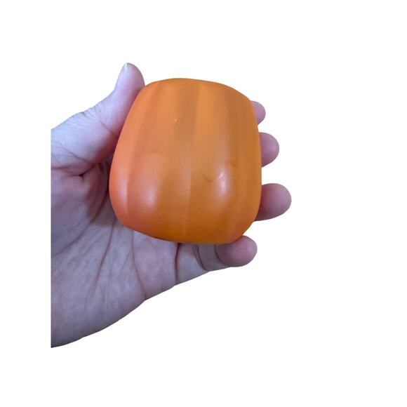 80s Vintage Pumpkins and ghost ceramic Jack-o-lantern figure tea light set of 4 - Picture 5 of 5